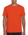 Goedkope Oranje T-shirts Gildan sofstyle 64000-oranje